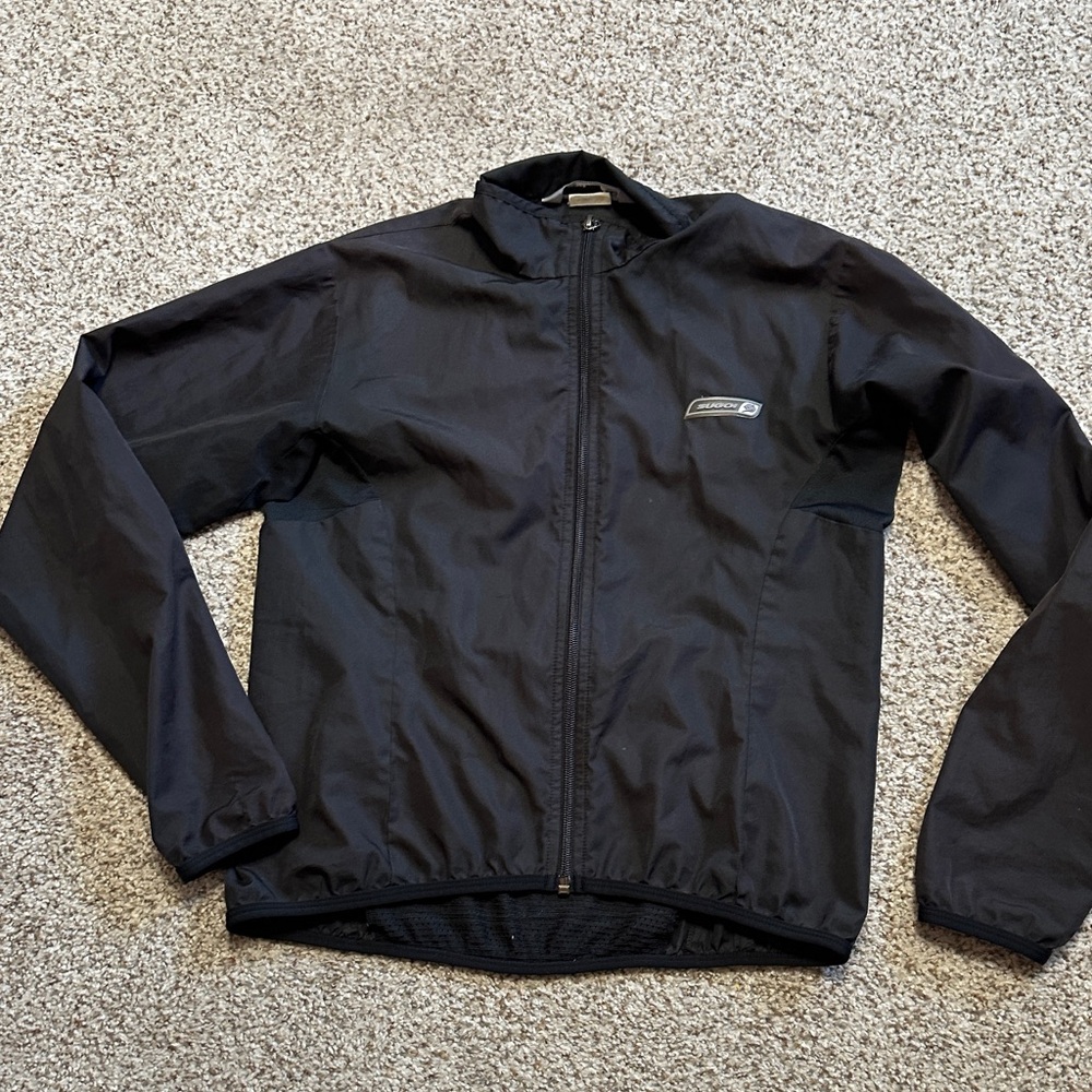 SUGOI Men's Black Windbreaker Jacket
